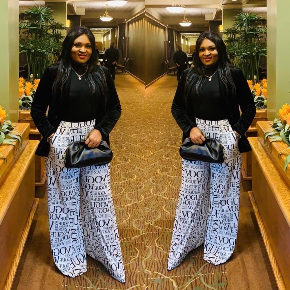 Elegant High Waist Wide Leg Bootcut Pants.